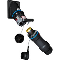 ОДНОПОЛЮСНЫЙ РАЗЪЁМ 680 A – 1000 V – IP66/IP67 – IK08 – ПОЛИУРЕТАН