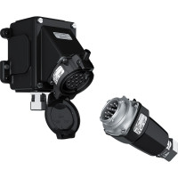 МНОГОКОНТАКТНЫЕ РАЗЪЕМЫ 10 A – 220 V – IP65/IP66 – IK09 – МЕТАЛЛ
