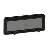 Захисне вікно на 13 модулів IP67, чорне виробник PCE 900613s-p