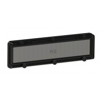 Захисне вікно на 18 модулів IP67, чорне виробник PCE 900618s-p